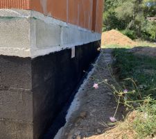 Protection du VS, passage enduit bitumeux