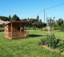 La cabane du fiston a été remontée