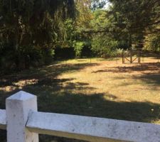 Terrain au d&eacute;but