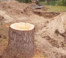 D&eacute;but du terrassement