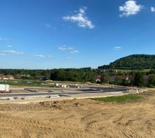 Mise en chantier des routes