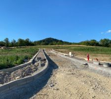 Mise en chantier des routes