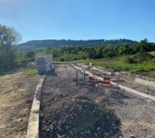 Mise en chantier des routes