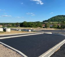 Mise en chantier des routes