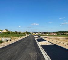 Mise en chantier des routes