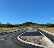 Mise en chantier des routes