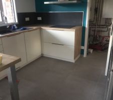 Installation de la cuisine