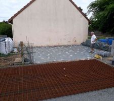 Film polyane pour préparation du treillis soudé