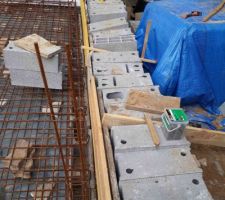 TS en place (113 Kg la plaque) et y'a six treillis soudés...