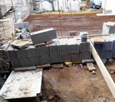 Coffrage sévère car 20 tonnes de béton ça pousse fort!