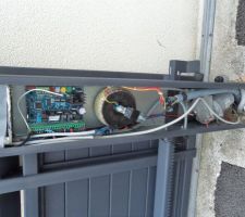Partie electronique du moteur portalux doitrand