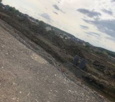 Terrain en cours de viabilisation