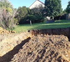 Terrassement ! Nickel pour la profondeur et largeur !