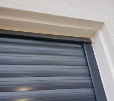 Joint de menuiserie mal faits