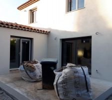 Enduit "ton pierre" - rendu final (mais frais)