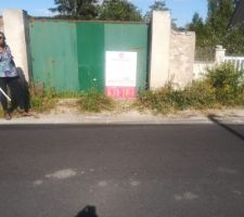 PANNEAU POSÉ le 07 JUILLET 2020