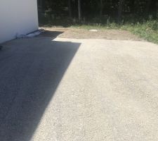 Finition du terrassier