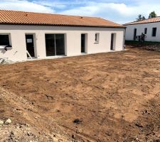 Terrassement terminé
