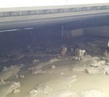 Vide sanitaire vidé