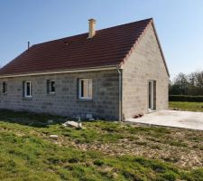 Je vous laisse admirer la "propreté" du chantier!