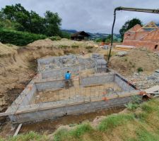 Coulage moellon a bancher