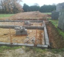 D&eacute;but des travaux du vide-sanitaire