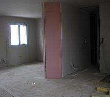 Depuis le salon vers la cusine