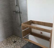 Montage salle de bain suite parentale