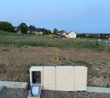 Bornage des terrains du haut