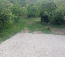 Acc&egrave;s de chantier r&eacute;alis&eacute; par l'agence immobili&egrave;re