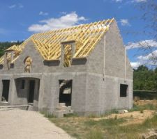 Charpente terminée