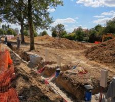 Les préparations de terrain arrivent à la fin