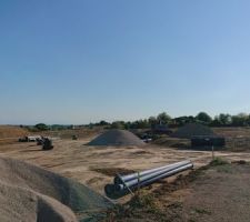 Avancement des travaux du lotissement