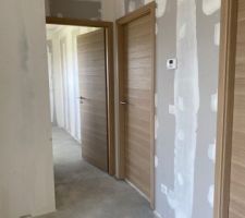 Couloir et d&eacute;gagement &eacute;tage