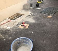 Finition entrée du vide sanitaire