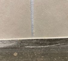 Salle de bain parentale
Devinette : o&ugrave; est le joint gris et o&ugrave; est le joint blanc ?