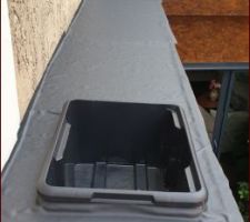 Étanchéité "casquette".