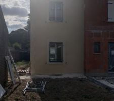 Suite enduit extérieur