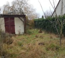 Maison en l'état après l'incendie