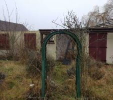 Maison en l'état après l'incendie