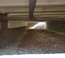 Raccordement sous le sanitaire