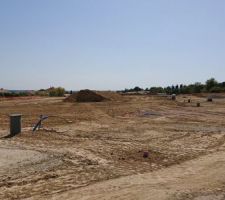 Avancement des travaux du lotissement
