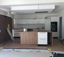 Cuisine en cours de montage