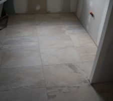 Carrelage de la salle de bain
