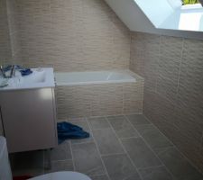 Salle de bain terminé.