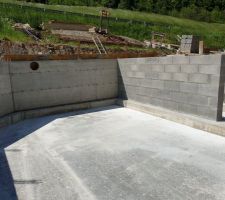 Le vide sanitaire est pr&ecirc;t