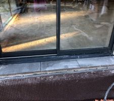 Appuis de fenêtres en pierre de lave j?adore !