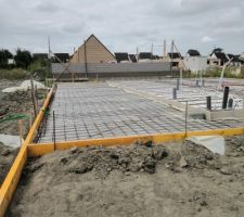 Fondations + terrasse