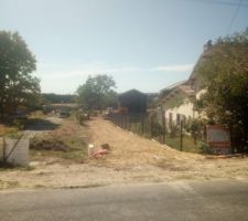 2 jours apr&egrave;s on peut rentrer sur le terrain