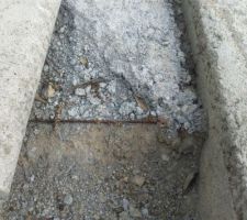 La structure de la terrasse